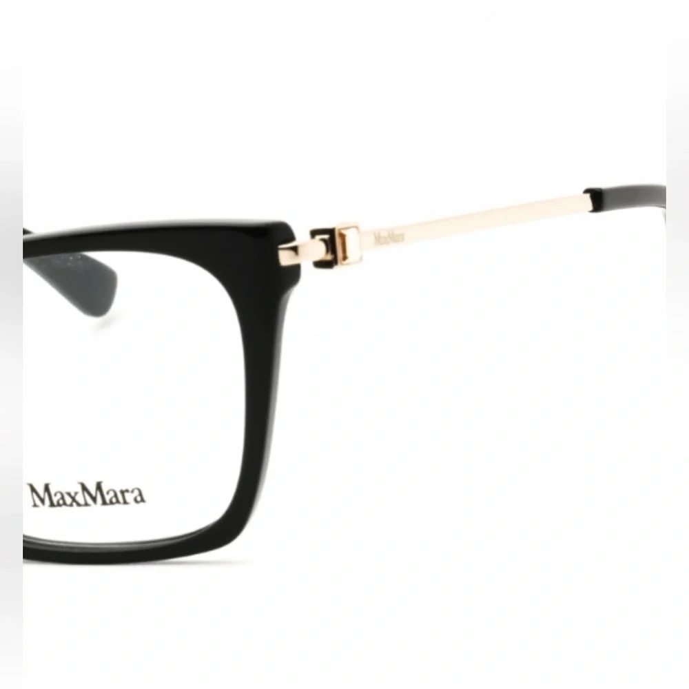 MaxMara Black/Gold Glasses (NWT)